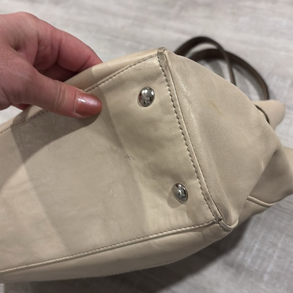 ⭐️  COACH Penelope ~Leather Top ~Turnlock Satchel Carryall Purse F16531 - Picture 9 of 10